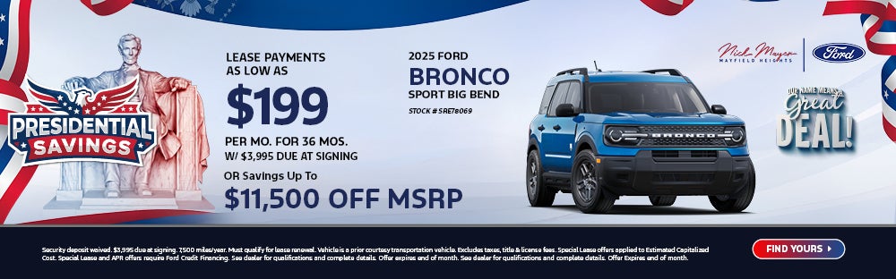 2025 Ford Bronco Sport Big Bend