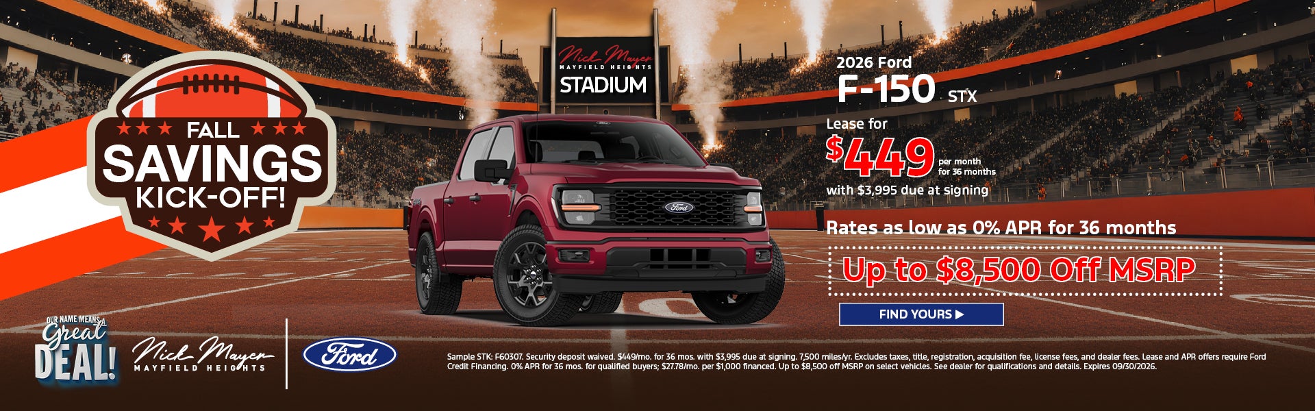 2026 Ford STADIUM F-150 STX