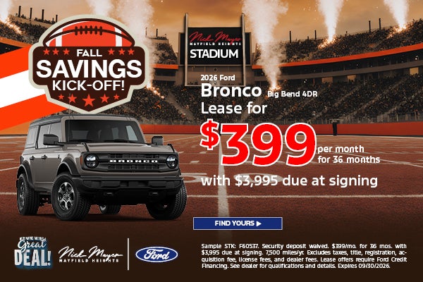 2026 Ford Bronco Big Bend 4DR