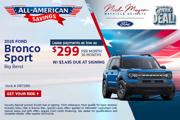 2025 Ford Bronco Sport Big Bend