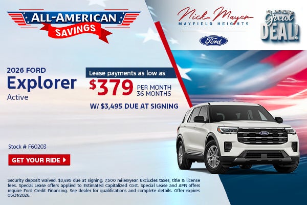 2026 Ford Explorer Active