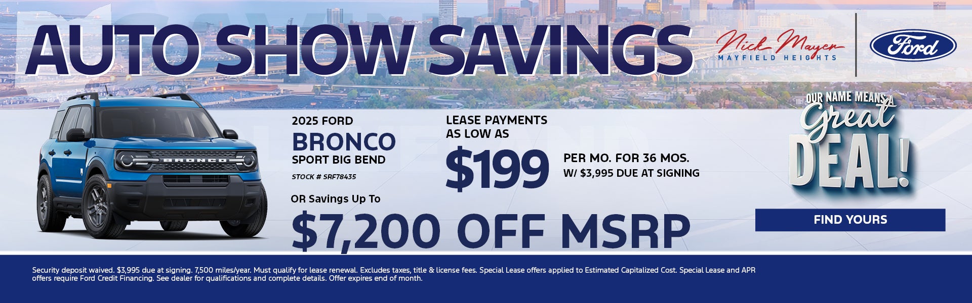 Great Deal - Presidential Savings