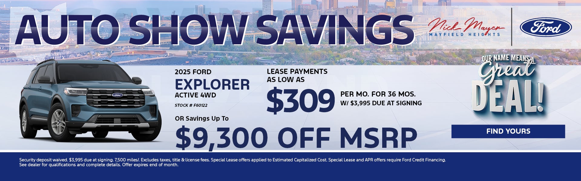 Great Deal - Presidential Savings