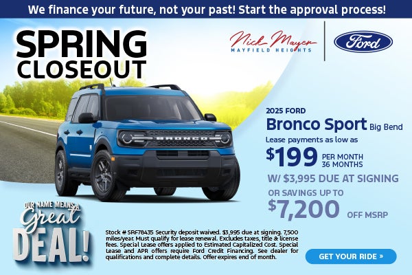 2025 Bronco Sport