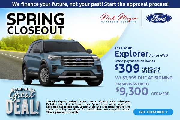 2026 Explorer Active