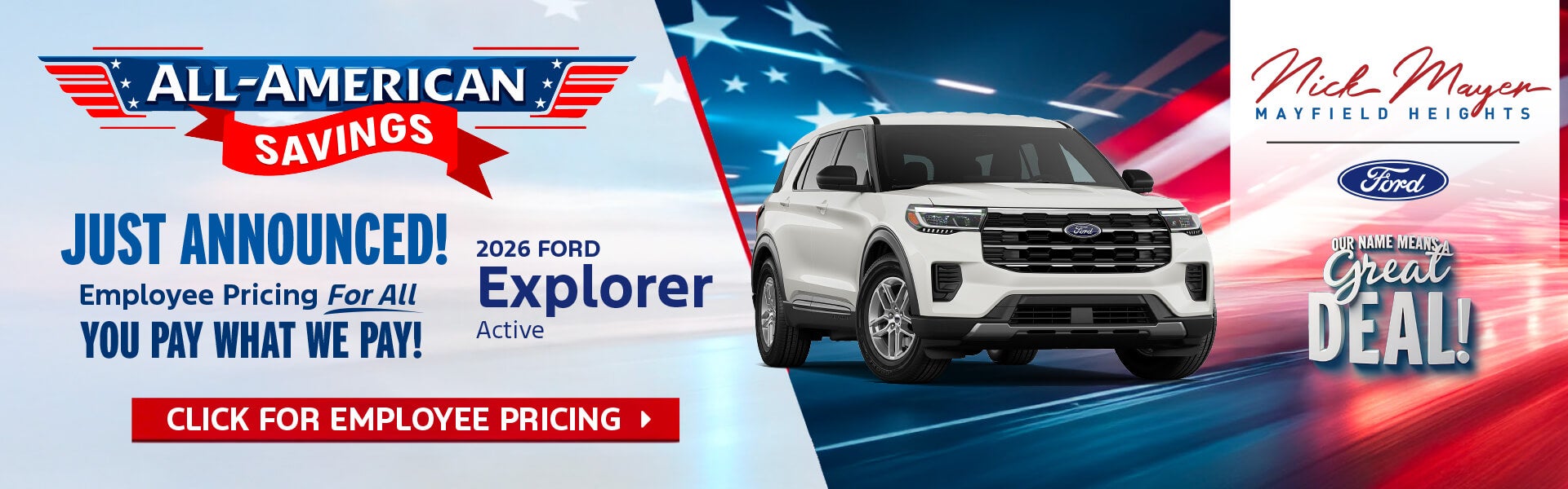 2026 Ford Explorer Active