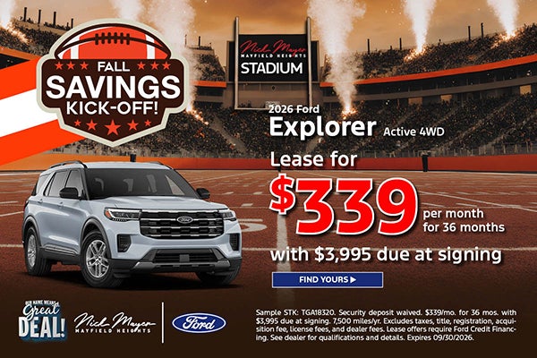 2026 Ford Explorer Active