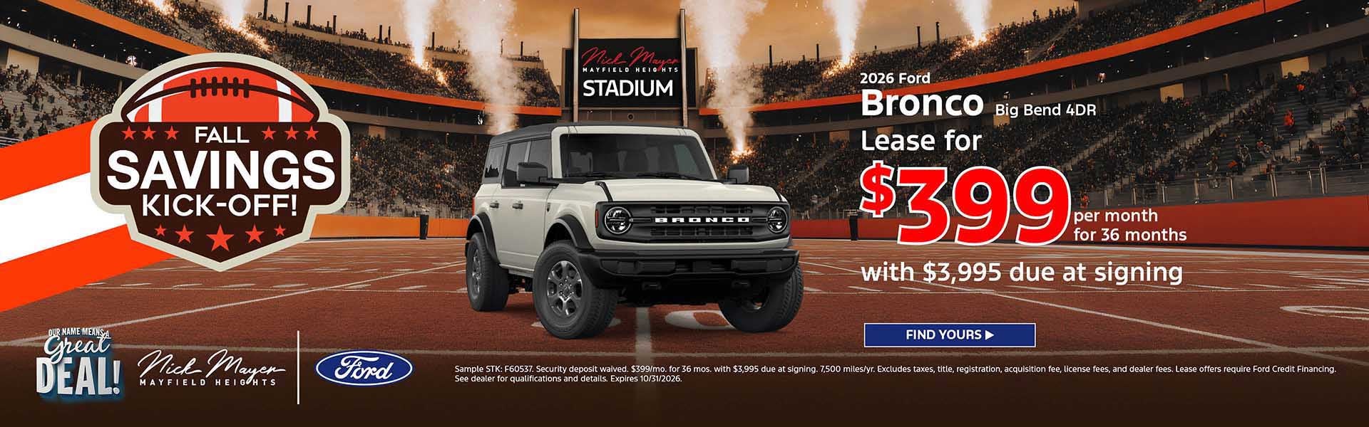 2026 Ford Bronco Big Bend 4DR