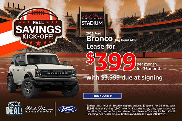 2026 Ford Bronco Big Bend 4DR