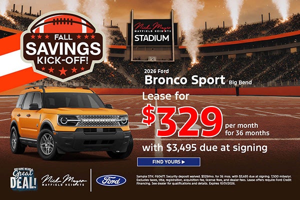 2026 Ford Bronco Sport Big Bend