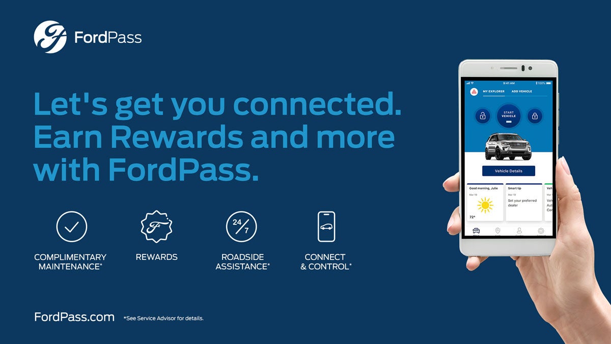 Earn Rewards and more with FordPass.